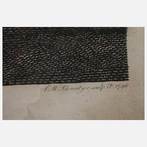 Jacob Matthias Schmutzer, Paar Kupferstiche