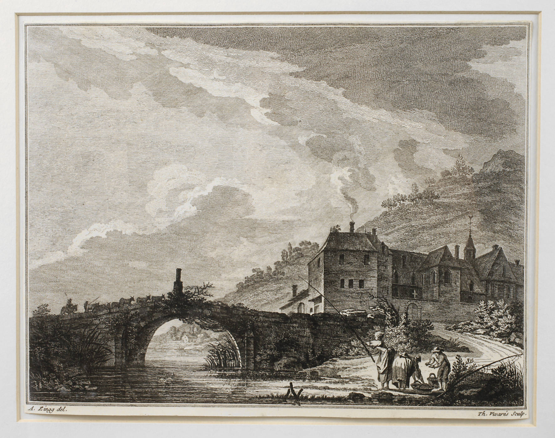 Thomas Vivares, Angler bei der Brücke