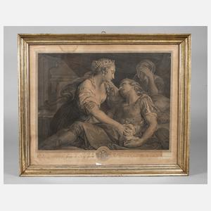 Johann Georg Wille, ”Tod des Marcus Antonius”