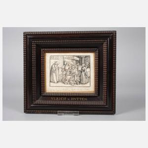 Erasmus von Rotterdam trifft Ulrich von Hutten