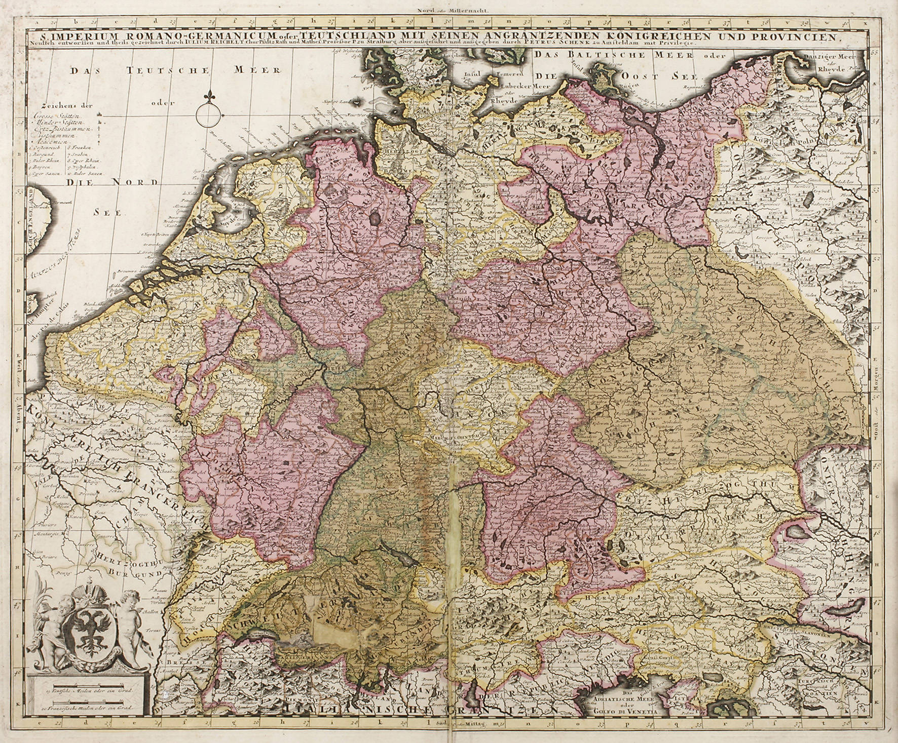 Peter Schenk, Deutschlandkarte