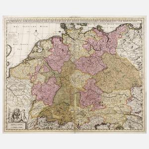 Peter Schenk, Deutschlandkarte