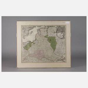 Matthäus Seutter, Karte Baltikum um 1730