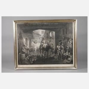 Julius Giere, ”Französische Kürassiere in Moskau”