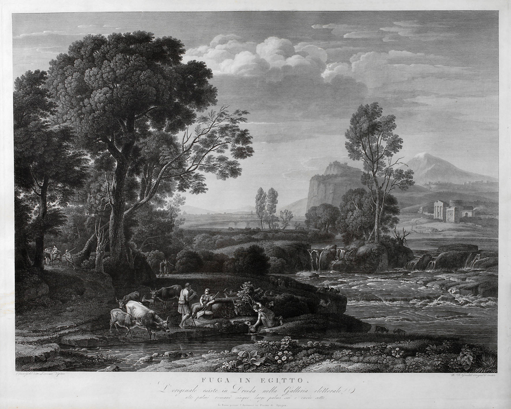 Friedrich Wilhelm Gmelin, ”Flucht nach Ägypten”