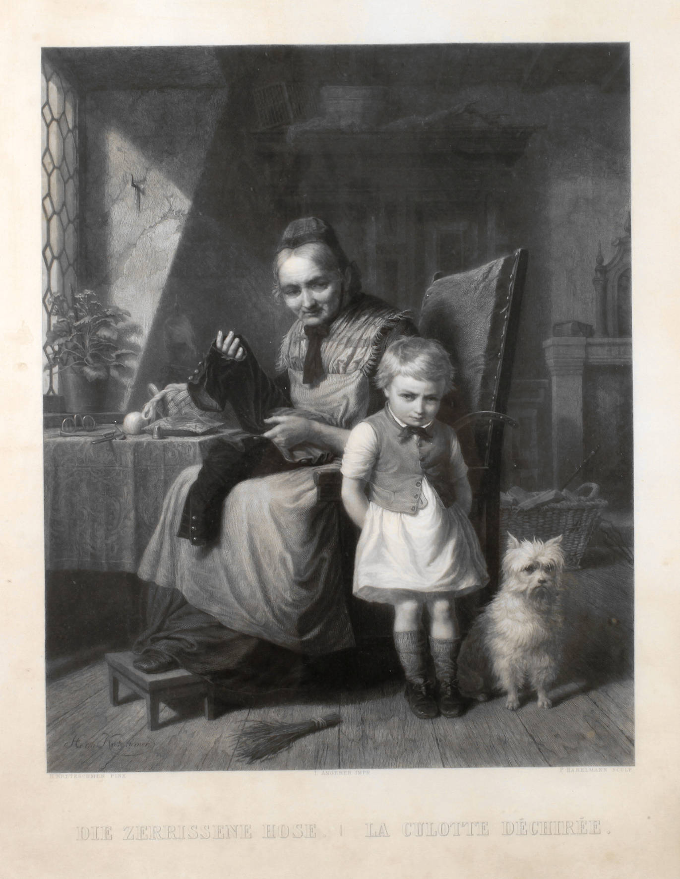 Paul Sigmund Habelmann, ”Die zerrissene Hose”