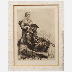 Hubert von Herkomer, ”Der Schäfer”