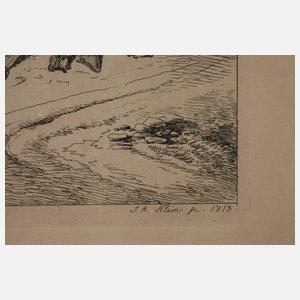 Johann Adam Klein, ”Österreichische Kohlbauern”