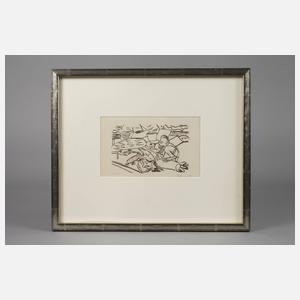 Prof. Max Beckmann, ”Tragödie Zuhause”