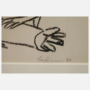 Prof. Max Beckmann, ”Tragödie Zuhause”