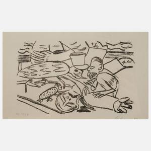 Prof. Max Beckmann, ”Tragödie Zuhause”