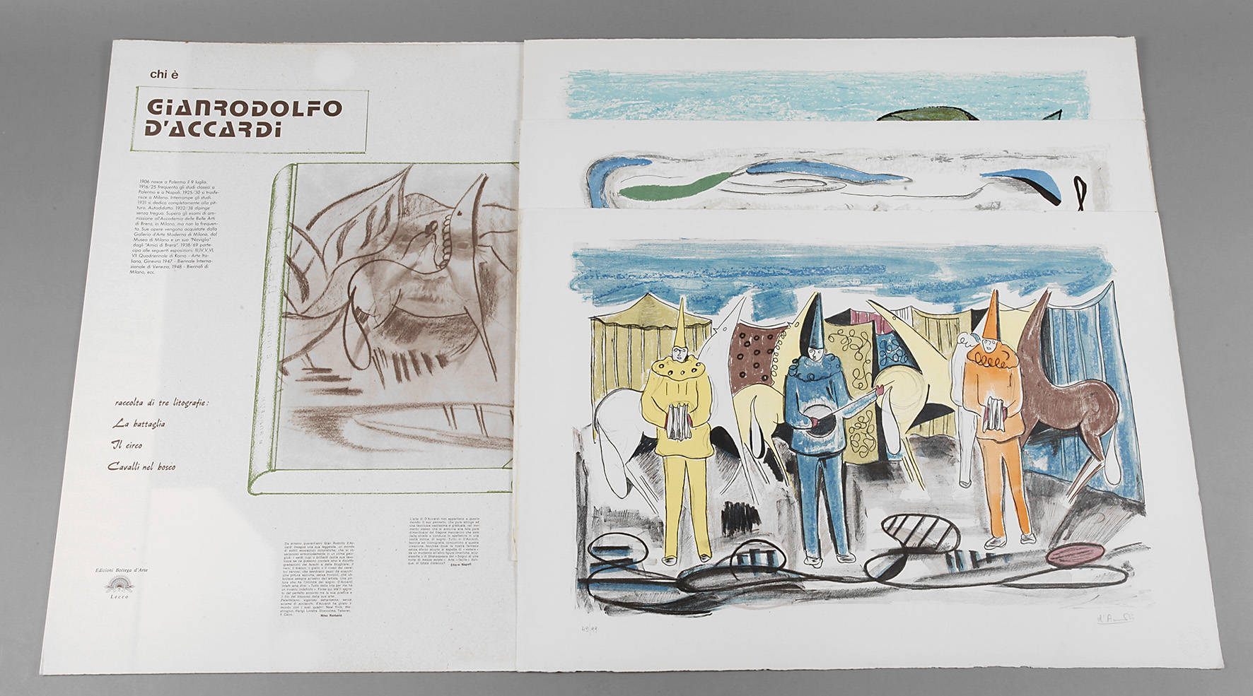 Gian Rodolfo D'Accardi, Grafikmappe