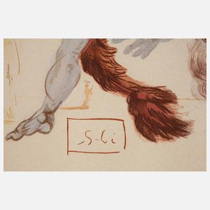 nach Salvador Dali, Blatt aus ”Göttliche Komödie”