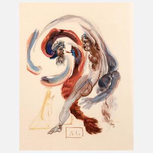 nach Salvador Dali, Blatt aus ”Göttliche Komödie”