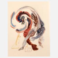 nach Salvador Dali, Blatt aus ”Göttliche Komödie”111