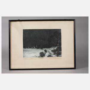 Max Fliegerbauer, ”Winternacht”