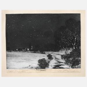 Max Fliegerbauer, ”Winternacht”