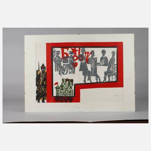 Prof. HAP Grieshaber, ”Die Sowjets”