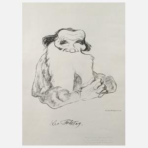 Prof. Olaf Gulbransson, ”Leo Tolstoi”