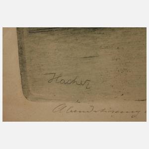 Carl Hachez, ”Abendstimmung an der Maas”