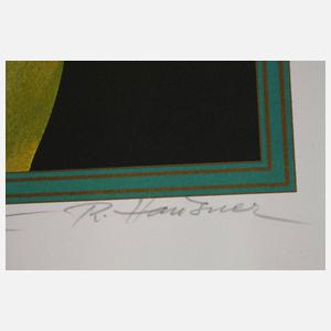 Prof. Rudolf Hausner, ”Trauriger Europäer”