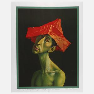 Prof. Rudolf Hausner, ”Trauriger Europäer”