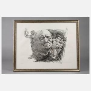 Prof. Bernhard Heisig, ”Beckmann II”