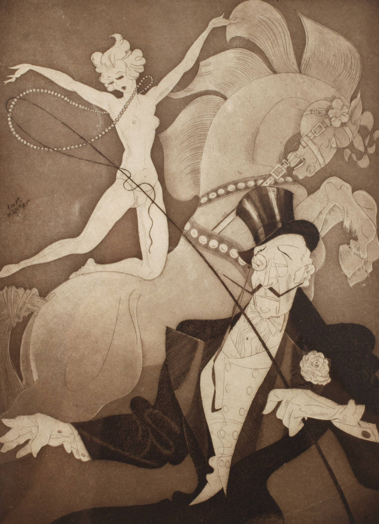 Kurt Hilscher, Der Dompteur