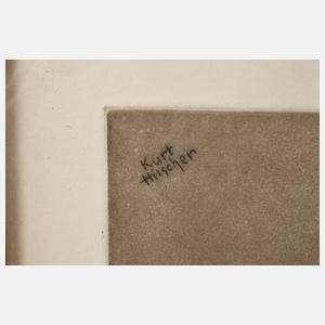 Kurt Hilscher, Dompteurin mit Raubkatze