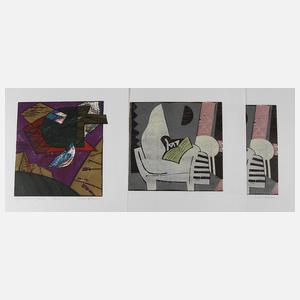 Michael Hofmann, Konvolut Farbholzschnitte