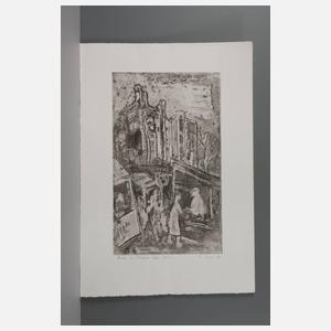 Rudi Lesser, ”Buden am Potsdamer Platz-Berlin”