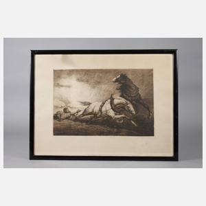 Bernhard Liebig, Durchbrechende Pferde