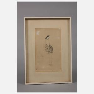 Ernst Oppler, Balletttänzerin