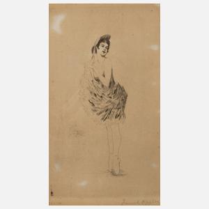 Ernst Oppler, Balletttänzerin