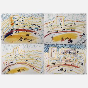 Pablo Picasso, ”Toros-Toreros”