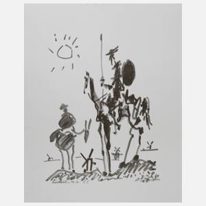 Pablo Picasso, Don Quichotte und Sancho Pansa
