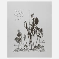Pablo Picasso, Don Quichotte und Sancho Pansa111