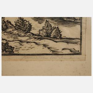 Annelise Reichmann, ”Morgenlandschaft”