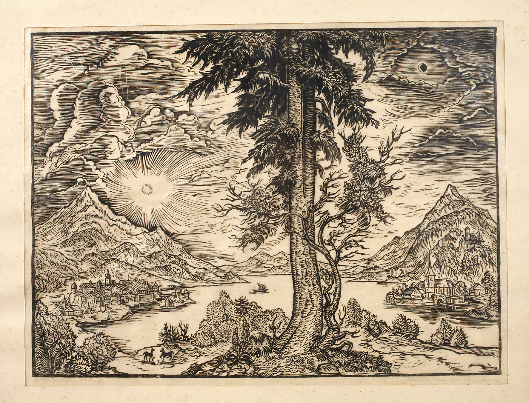 Annelise Reichmann, ”Morgenlandschaft”