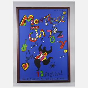 Niki de Saint Phalle, ”Montreux Jazz 18 Festival”