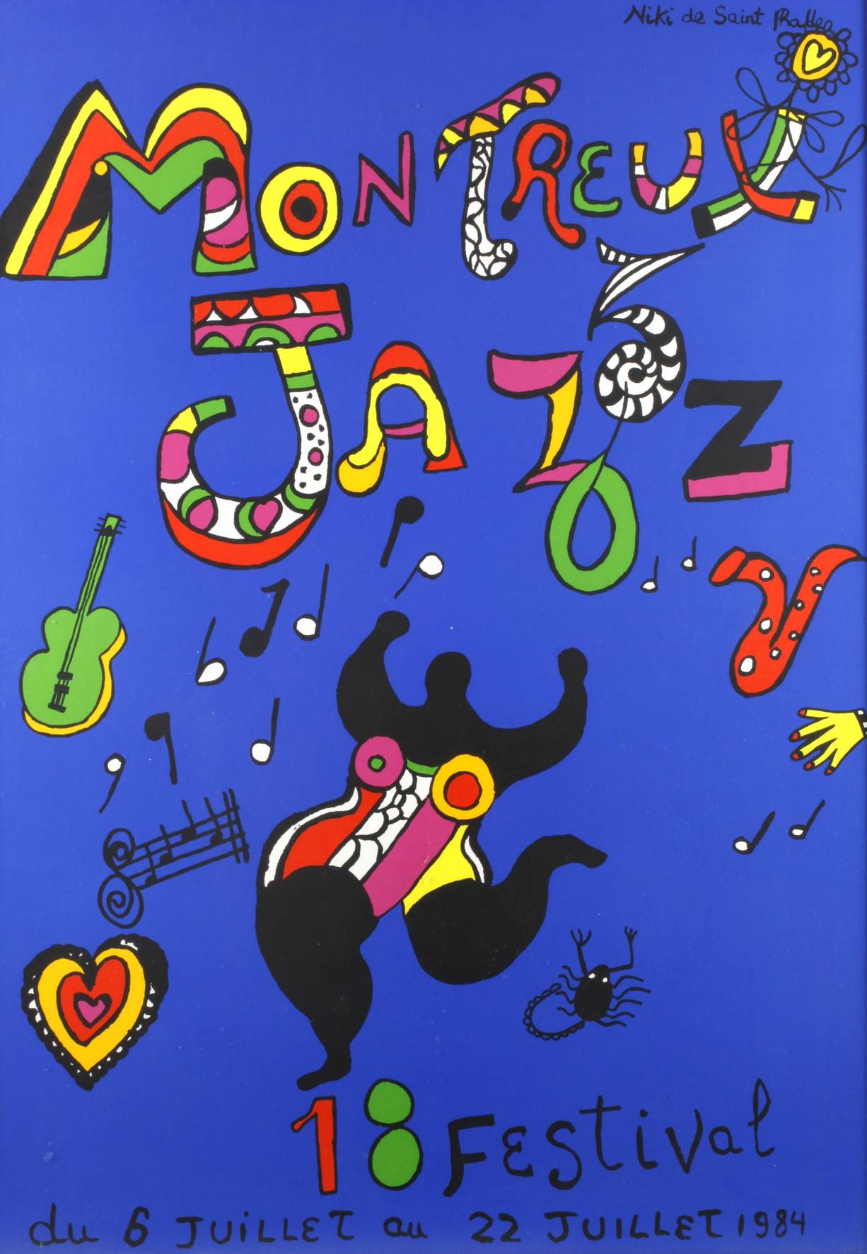 Niki de Saint Phalle, ”Montreux Jazz 18 Festival”