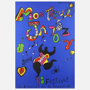 Niki de Saint Phalle, ”Montreux Jazz 18 Festival”
