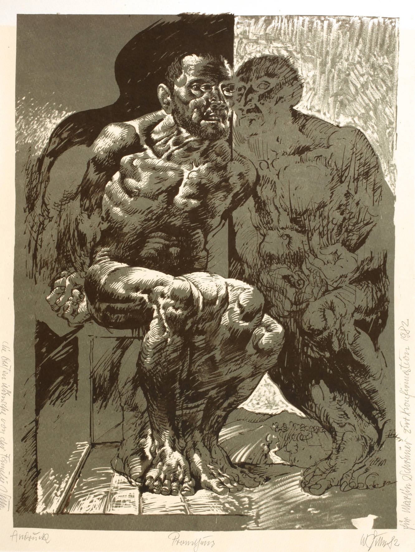 Prof. Willi Sitte, ”Prometheus”