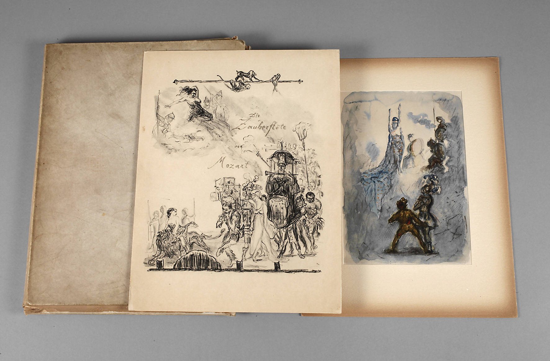 Prof. Max Slevogt, Mappenwerk ”Die Zauberflöte”