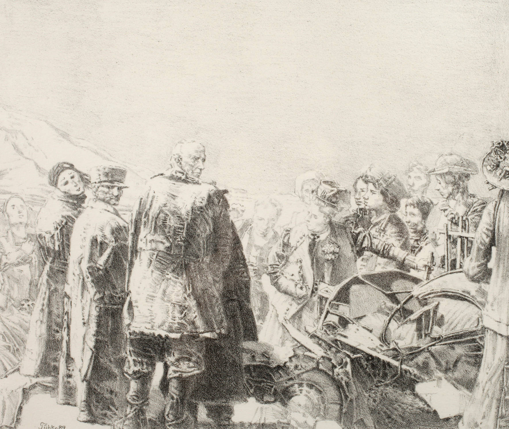 Prof. Werner Tübke, ”Störung”