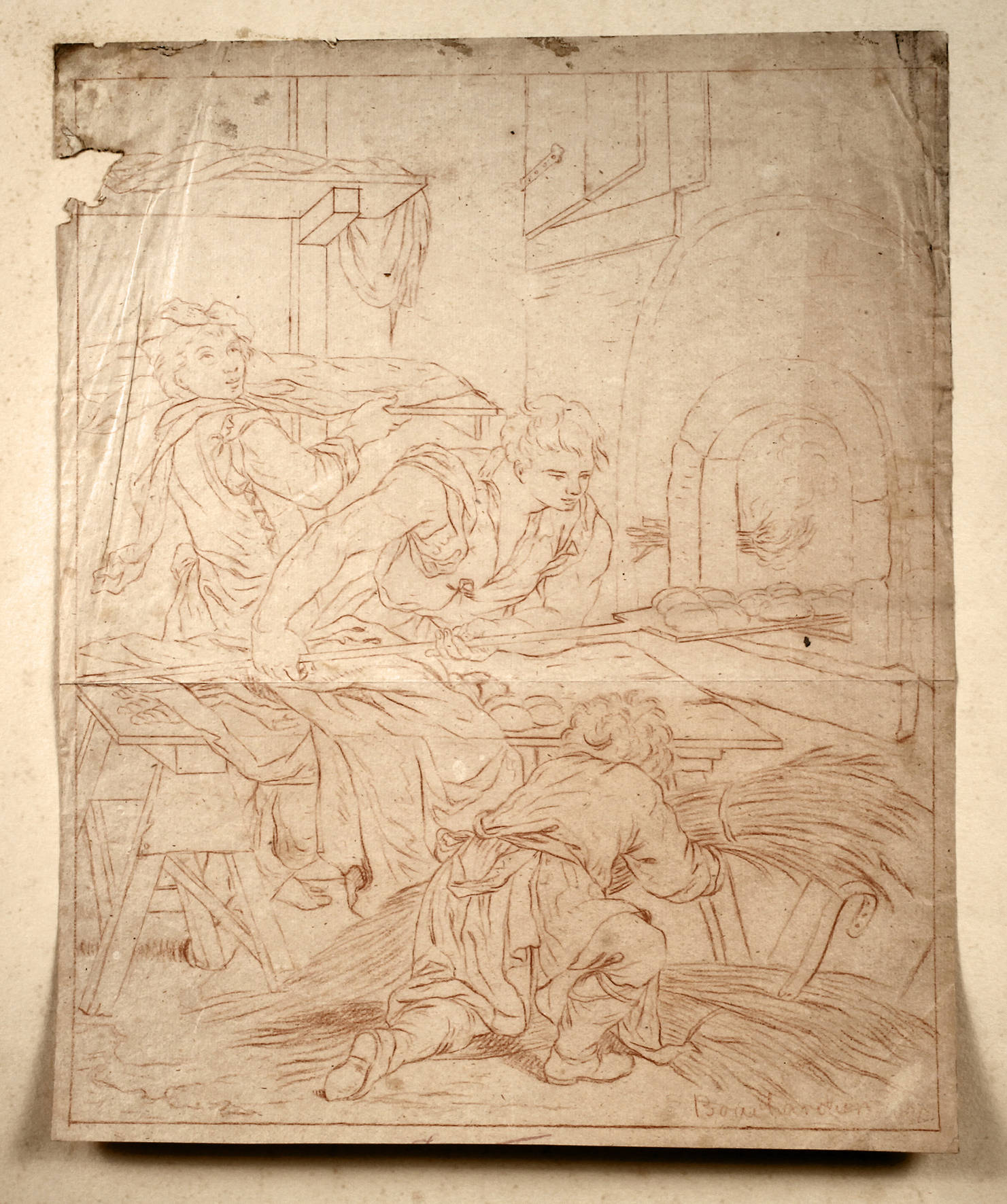 Bouchardon, attr., In der Backstube