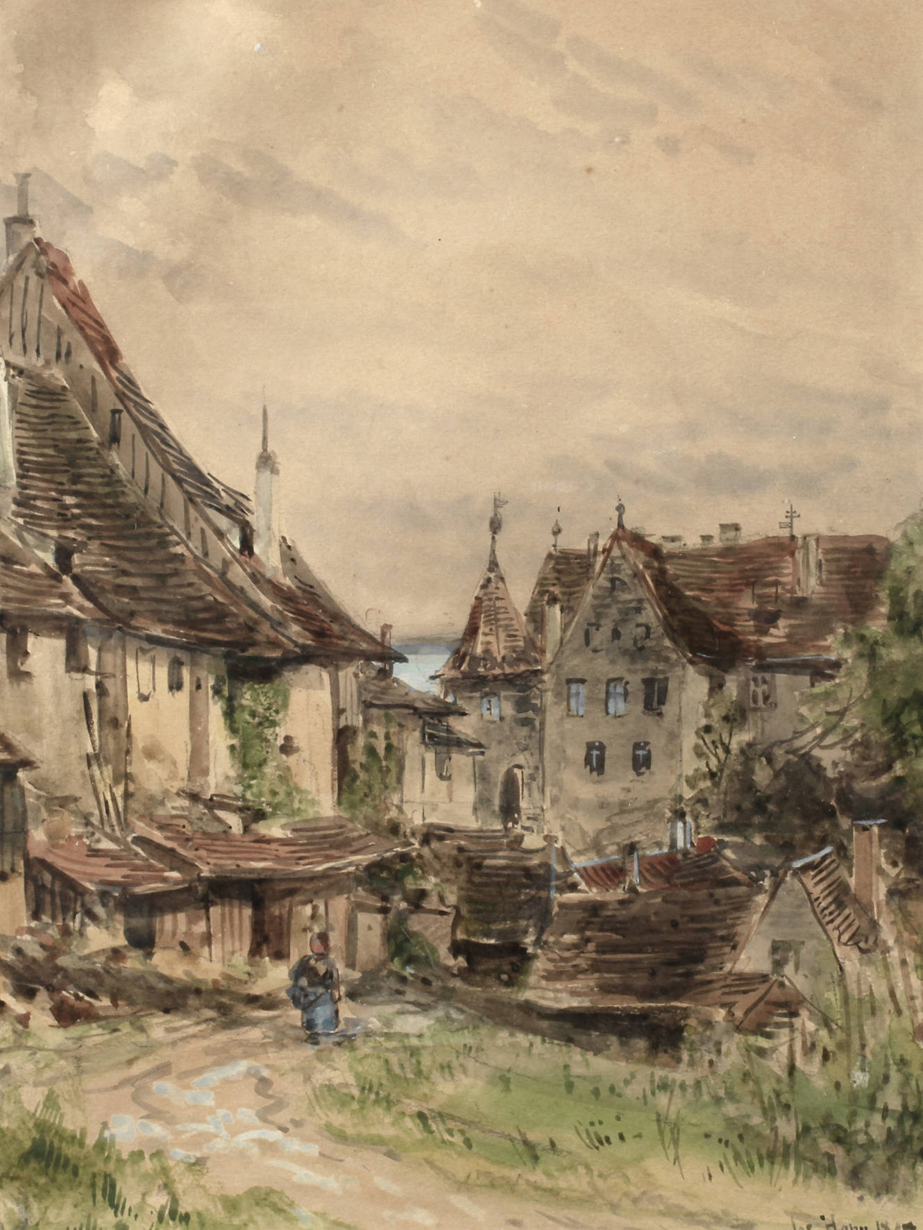 Joseph Hahn, Kleinstadtszene