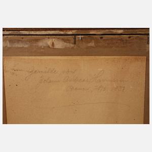 Johann Andreas Harmsen, attr., Jagdschloss