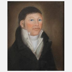 Herrenportrait Biedermeier