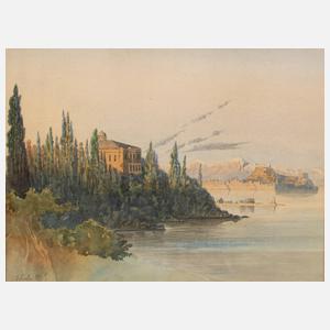 Gottfried Seelos, ”Motiv aus Lausanne”